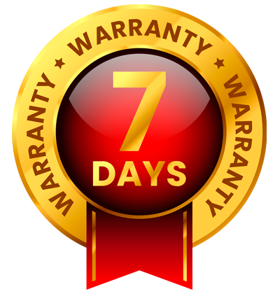 7-day money-back guarantee